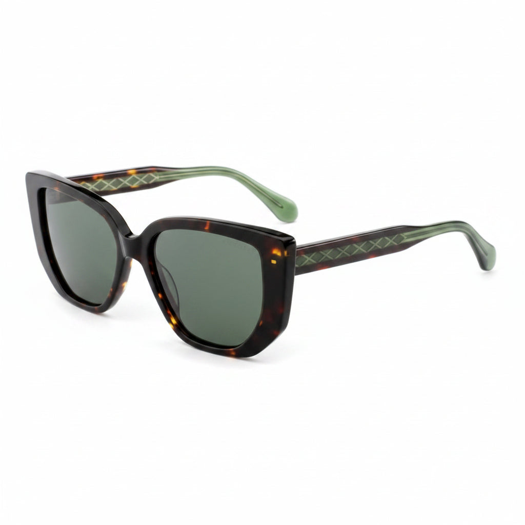 Whitecourt cat-eye acetate women's eyeglasses, front view