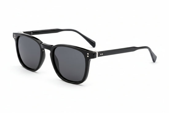 Jasper rectangle acetate unisex eyeglasses, front view