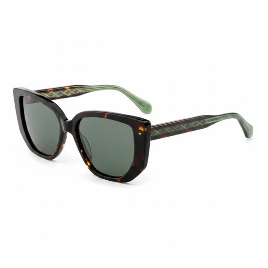 Whitecourt cat-eye acetate women's eyeglasses, front view
